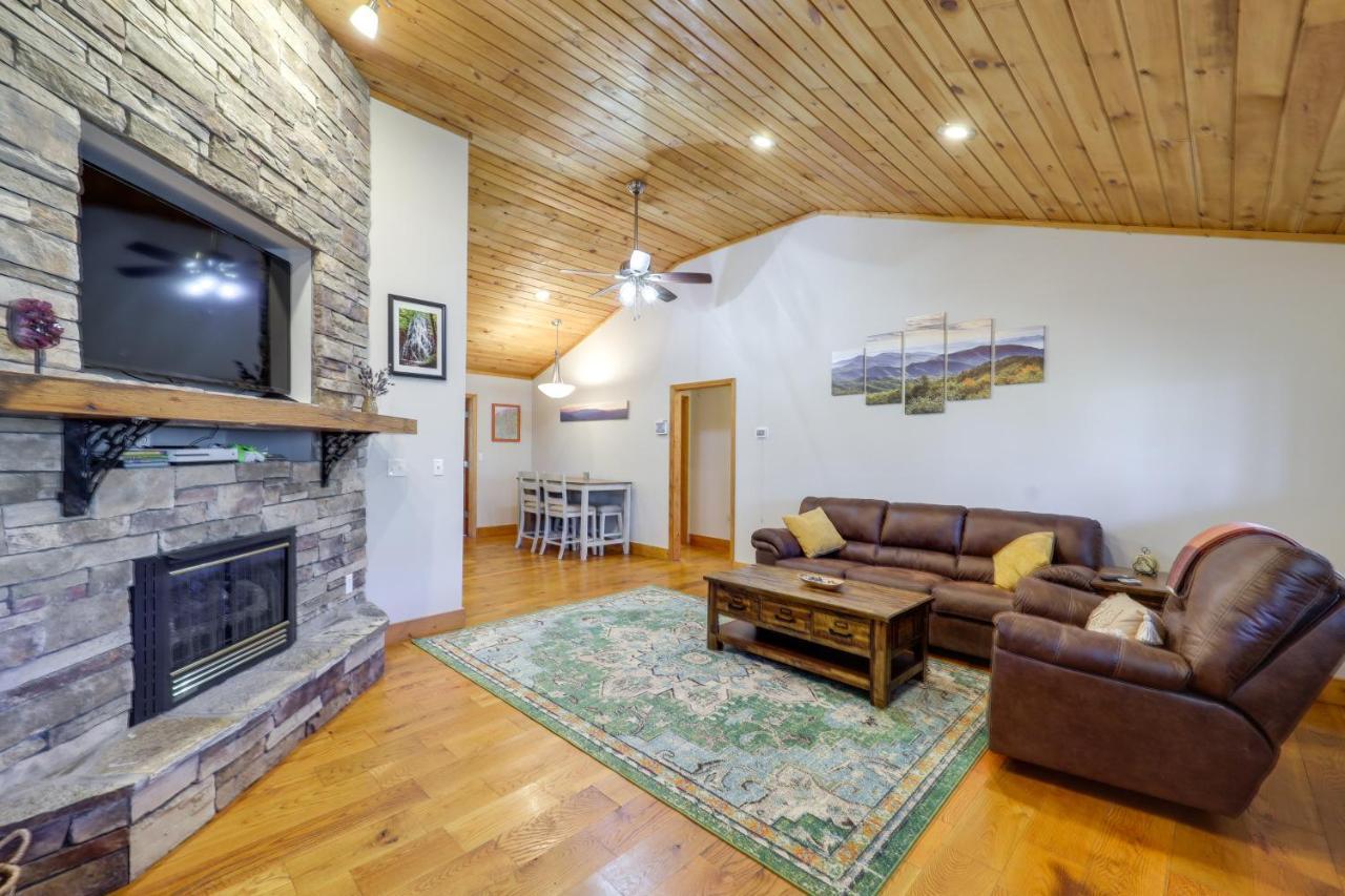 Pet-Friendly Spruce Pine Cabin With Private Fire Pit Exterior foto