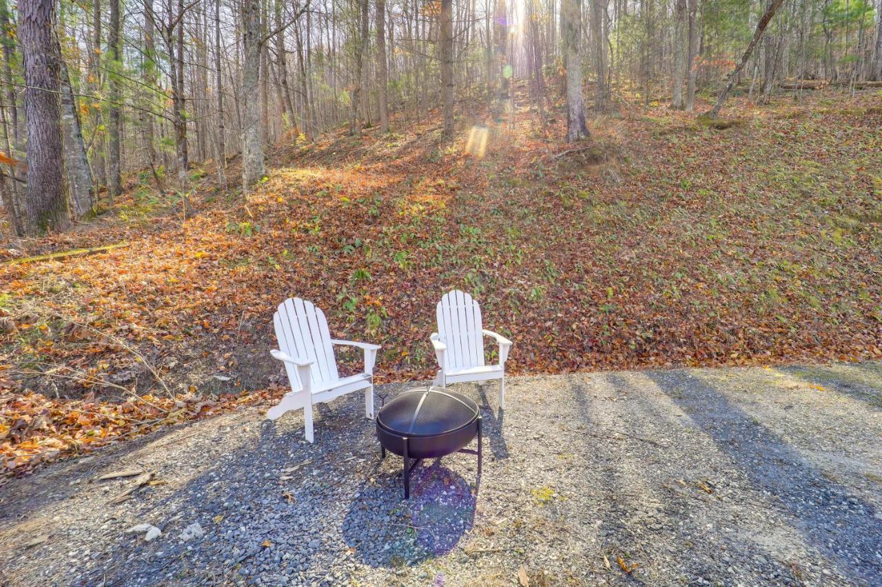 Pet-Friendly Spruce Pine Cabin With Private Fire Pit Exterior foto