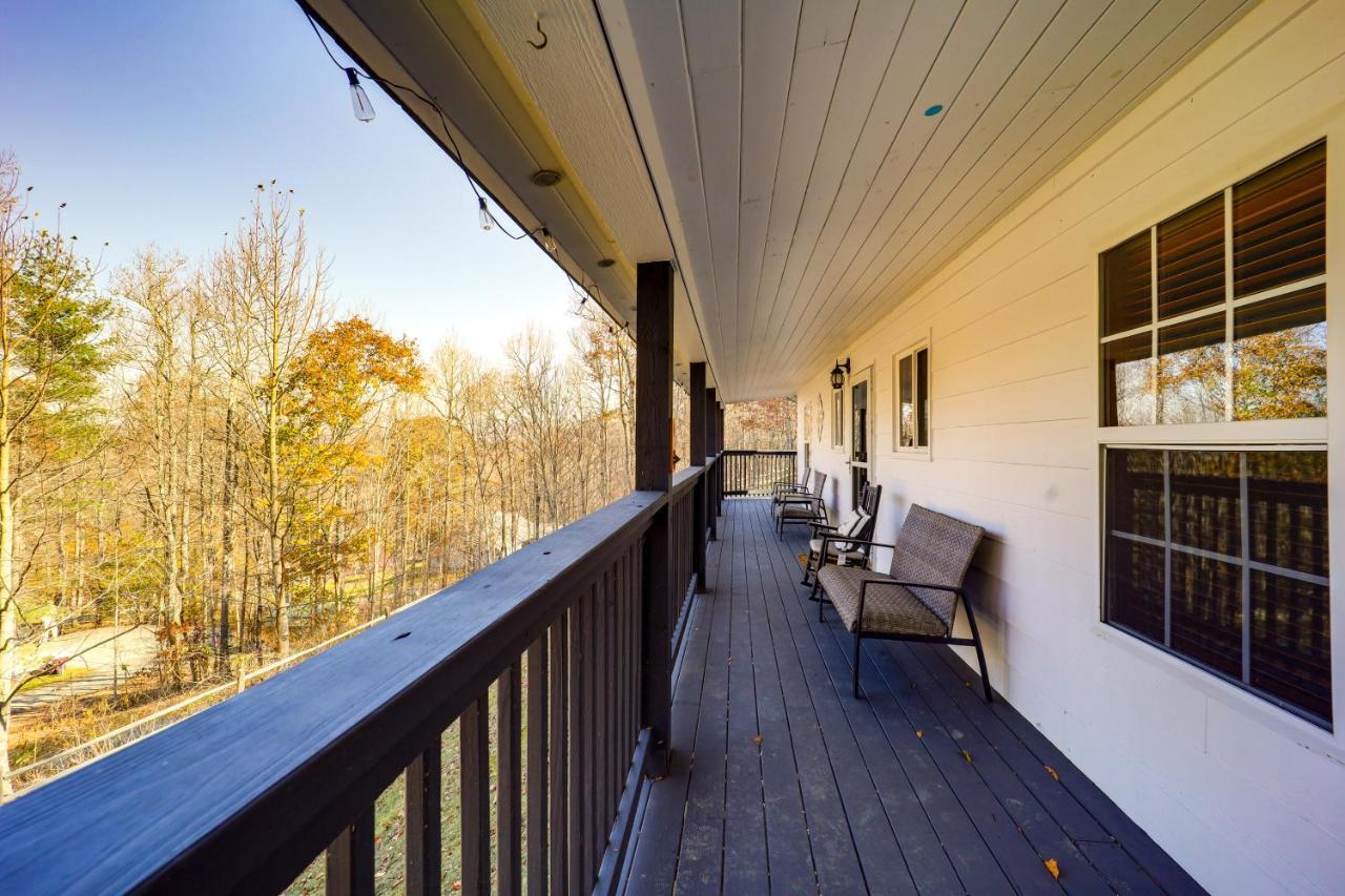 Pet-Friendly Spruce Pine Cabin With Private Fire Pit Exterior foto